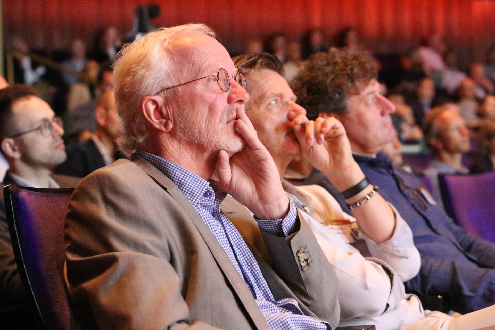 Gasten van het BSSO congres in de Kleine Zaal van PHIL Haarlem