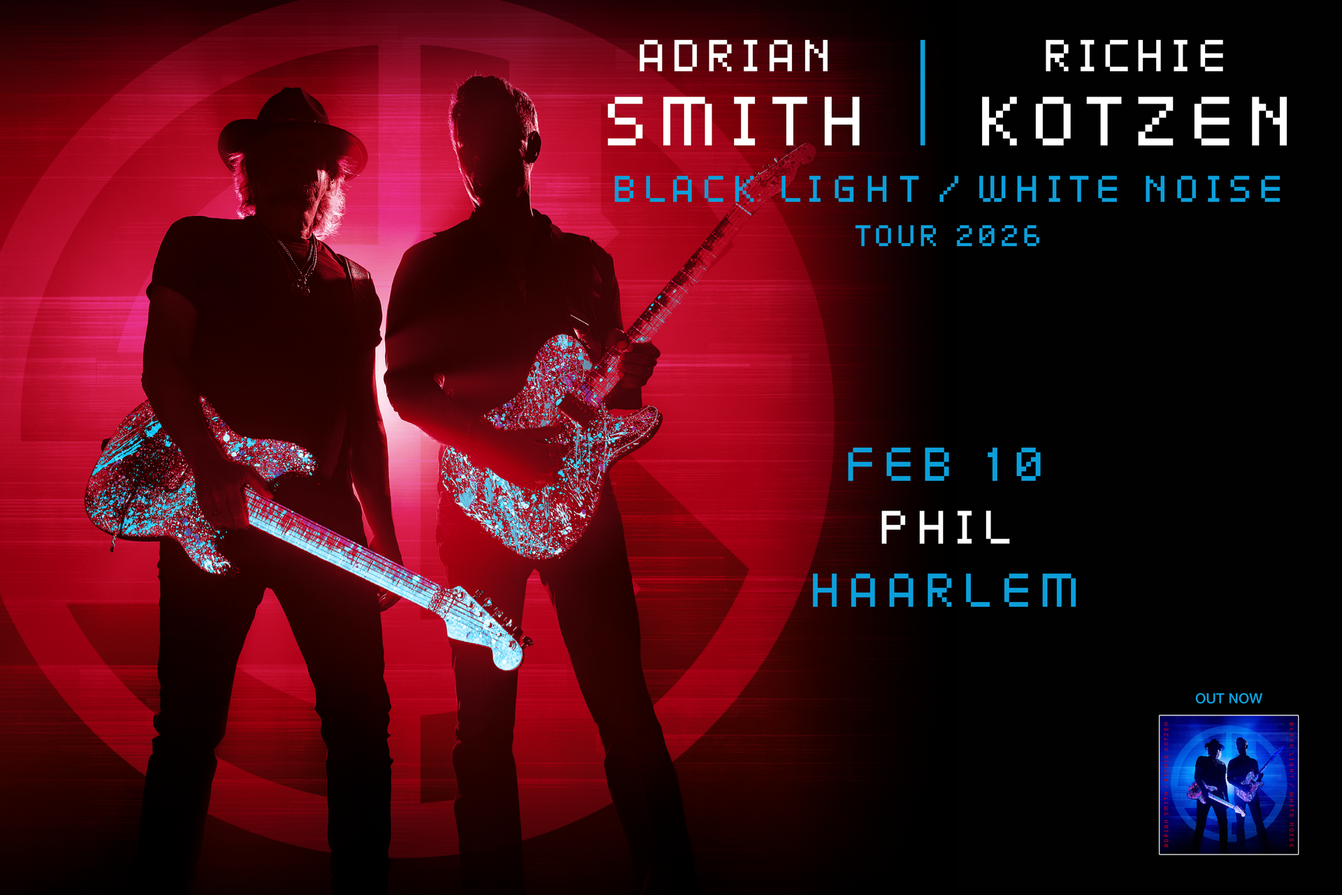 Adrian Smith & Richie Kotzen poster