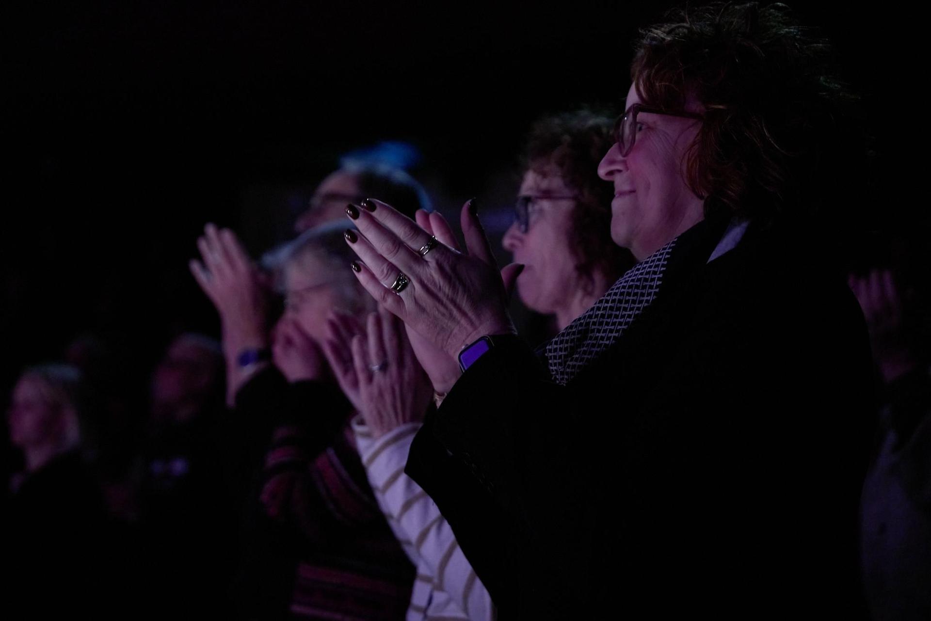 Publiek applaudiseert