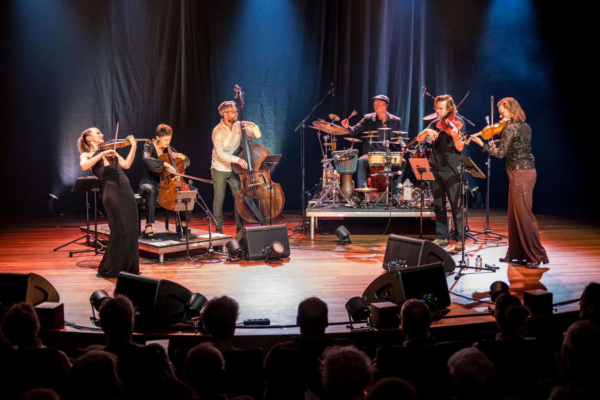 Fuse op het podium © Peter van Heun