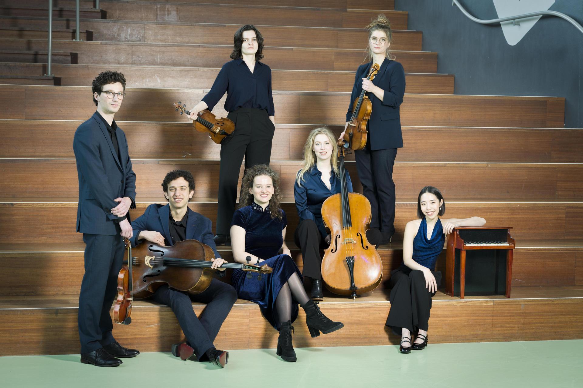 Dutch classical talent poseert