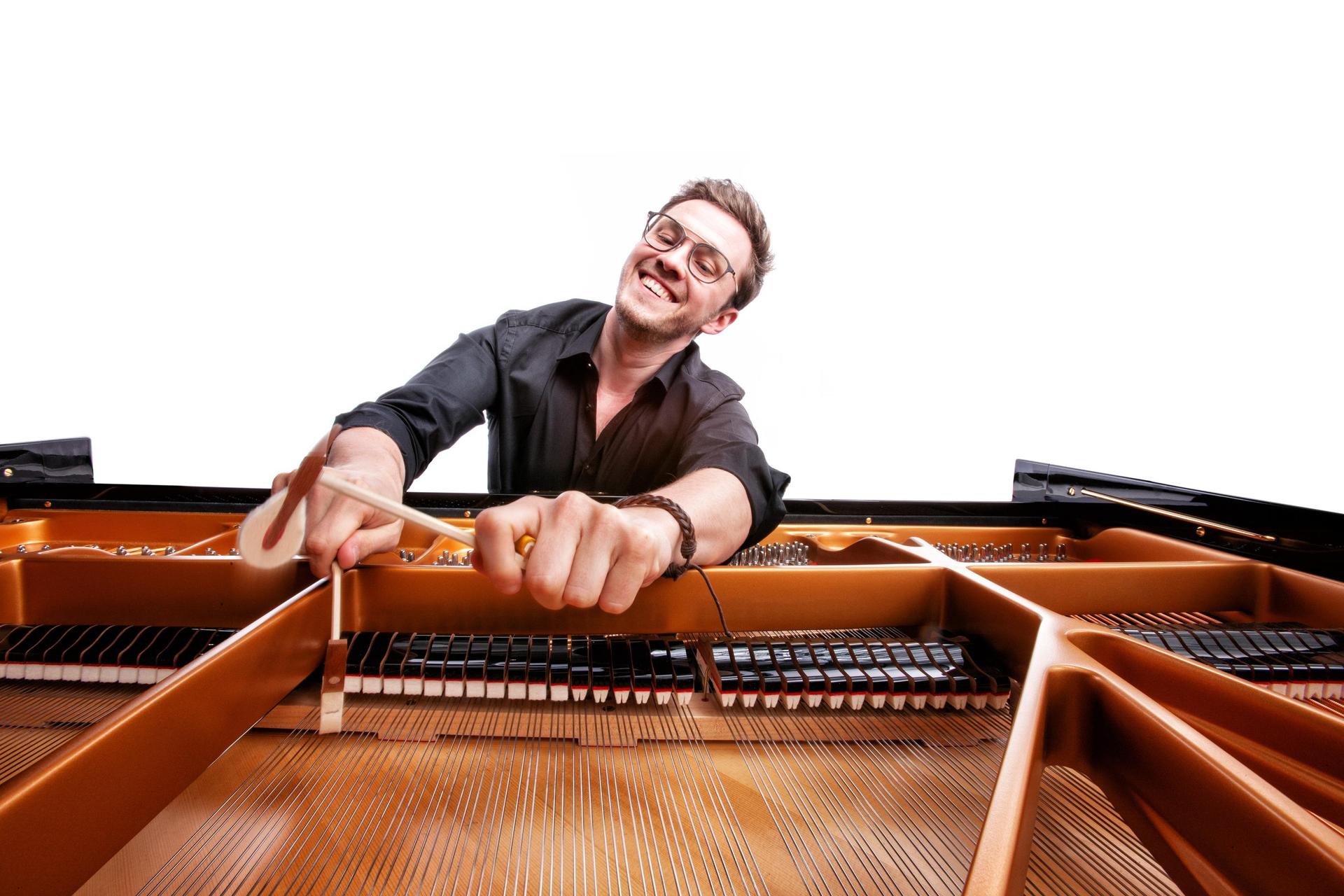 Frank Dupree Trio poseert
