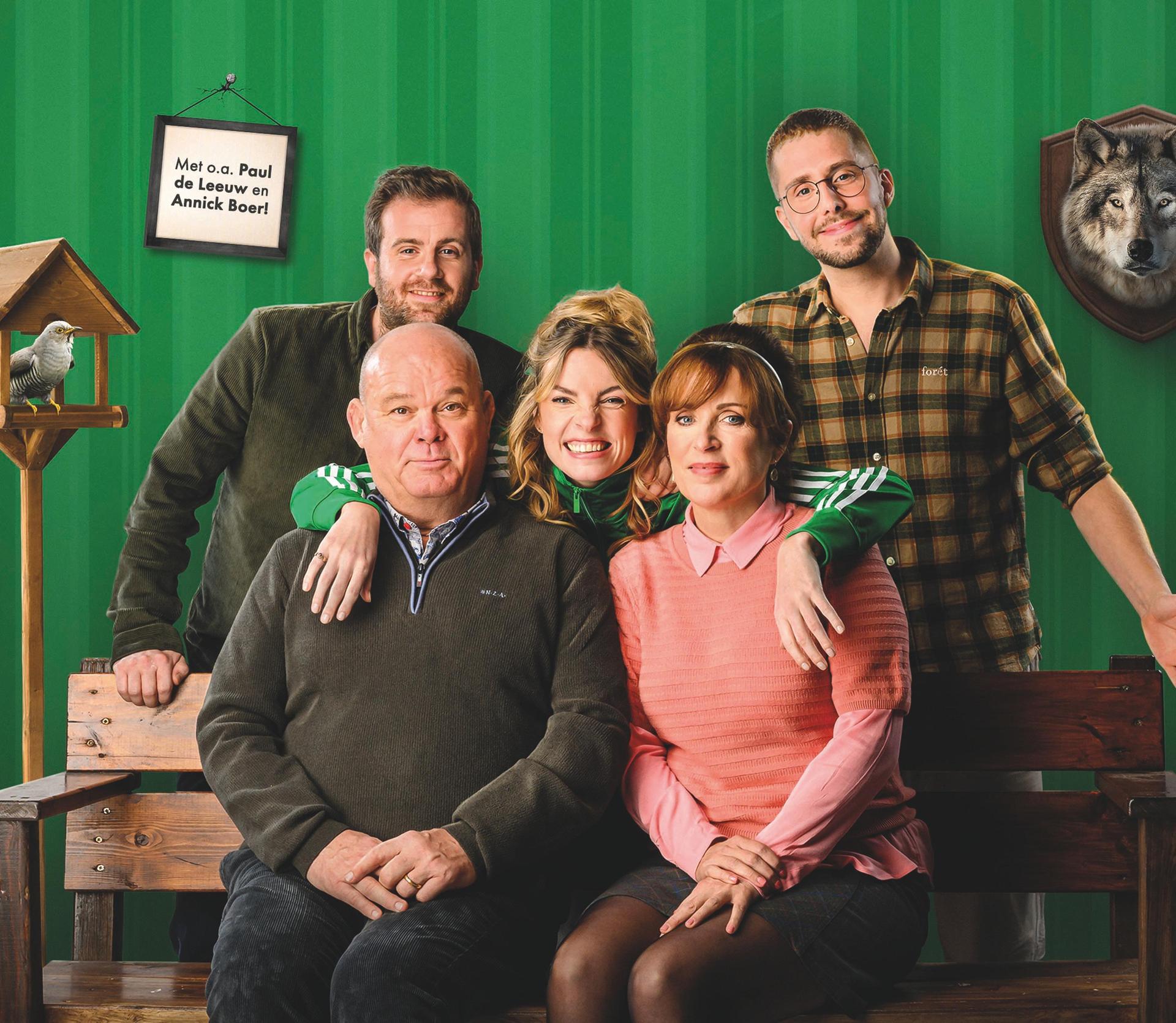 We zijn toch familie - Paul de Leeuw, Annick Boer, Renée de Gruijl, Bart van Veldhoven en Martijn Kardol