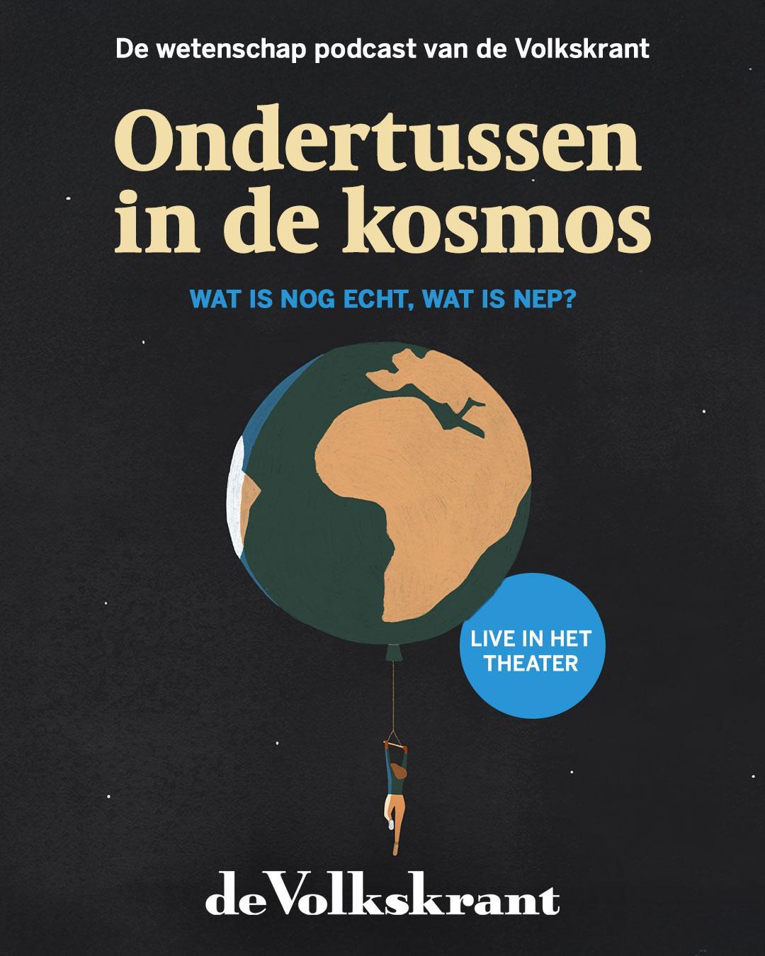 Campagnebeeld ondertussen in de kosmos