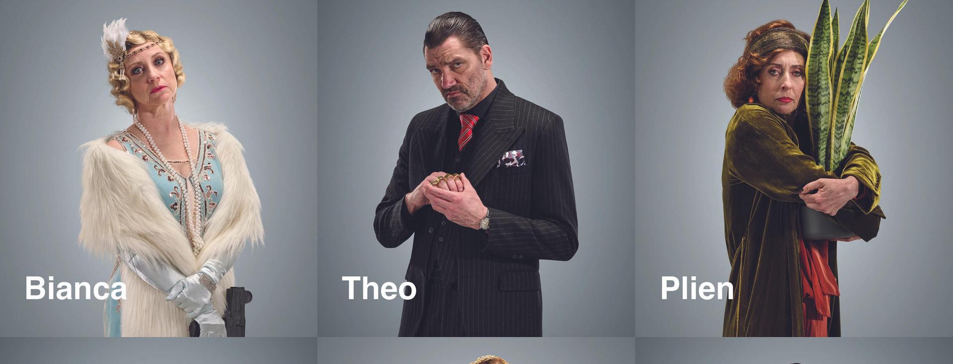 Theo Maassen, Ilse Warringa, Plien en Bianca, Rop Verheijen, Steyn de Leeuwe