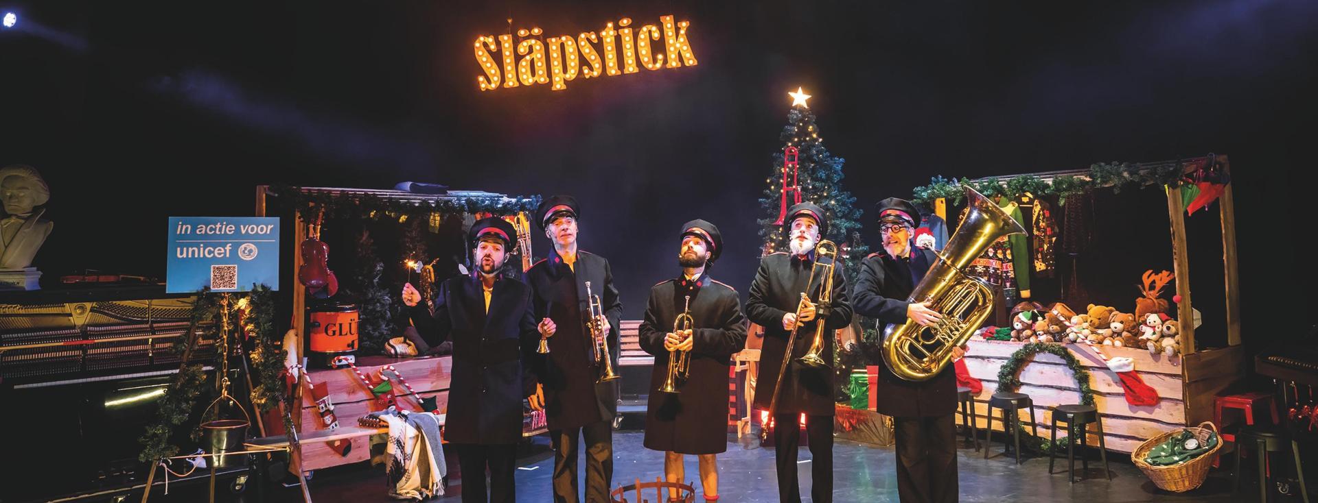 Scenefoto's Slapstick Kerstshow