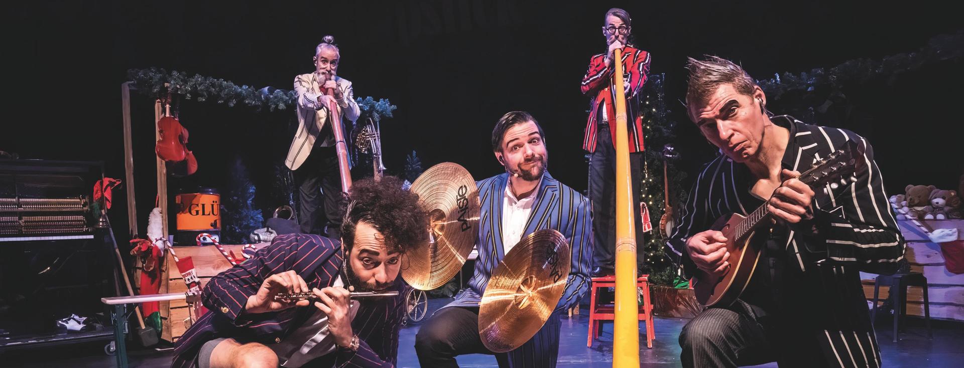 Scenefoto's Slapstick Kerstshow