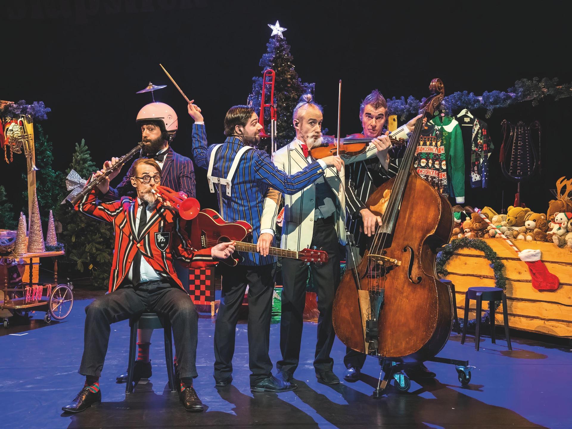 Scenefoto's Slapstick Kerstshow