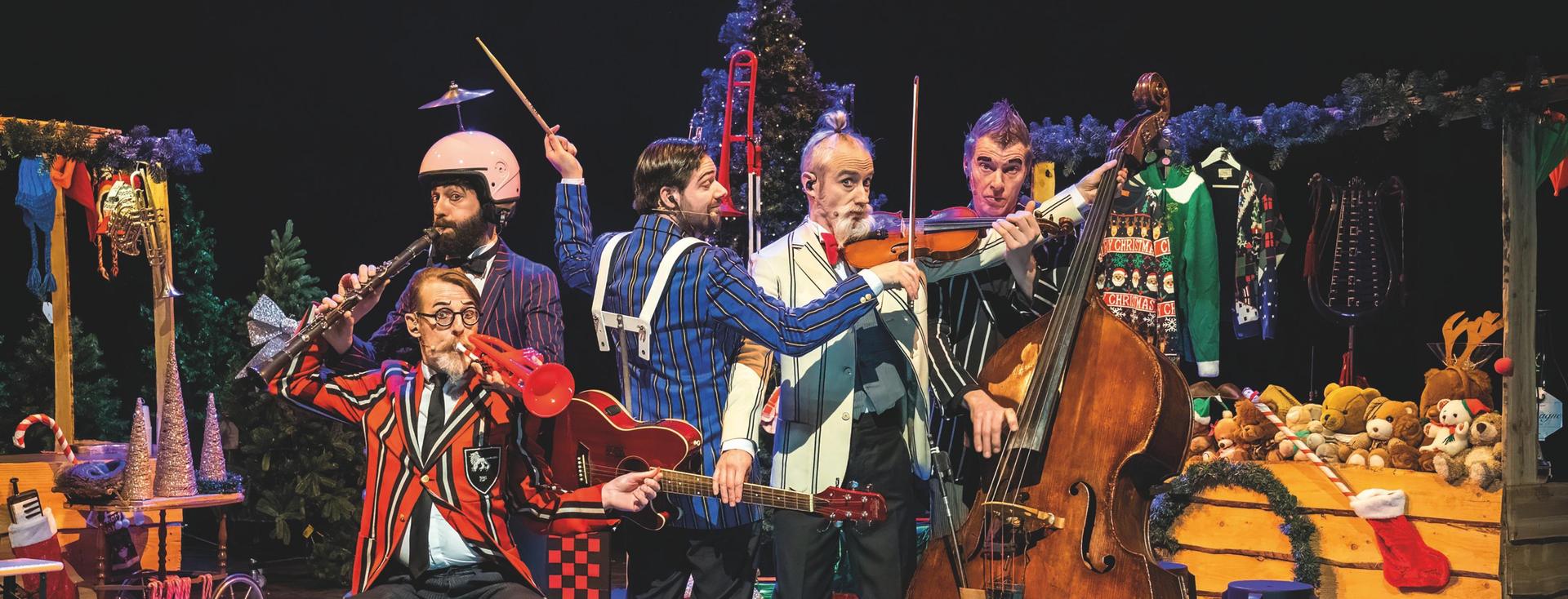 Scenefoto's Slapstick Kerstshow