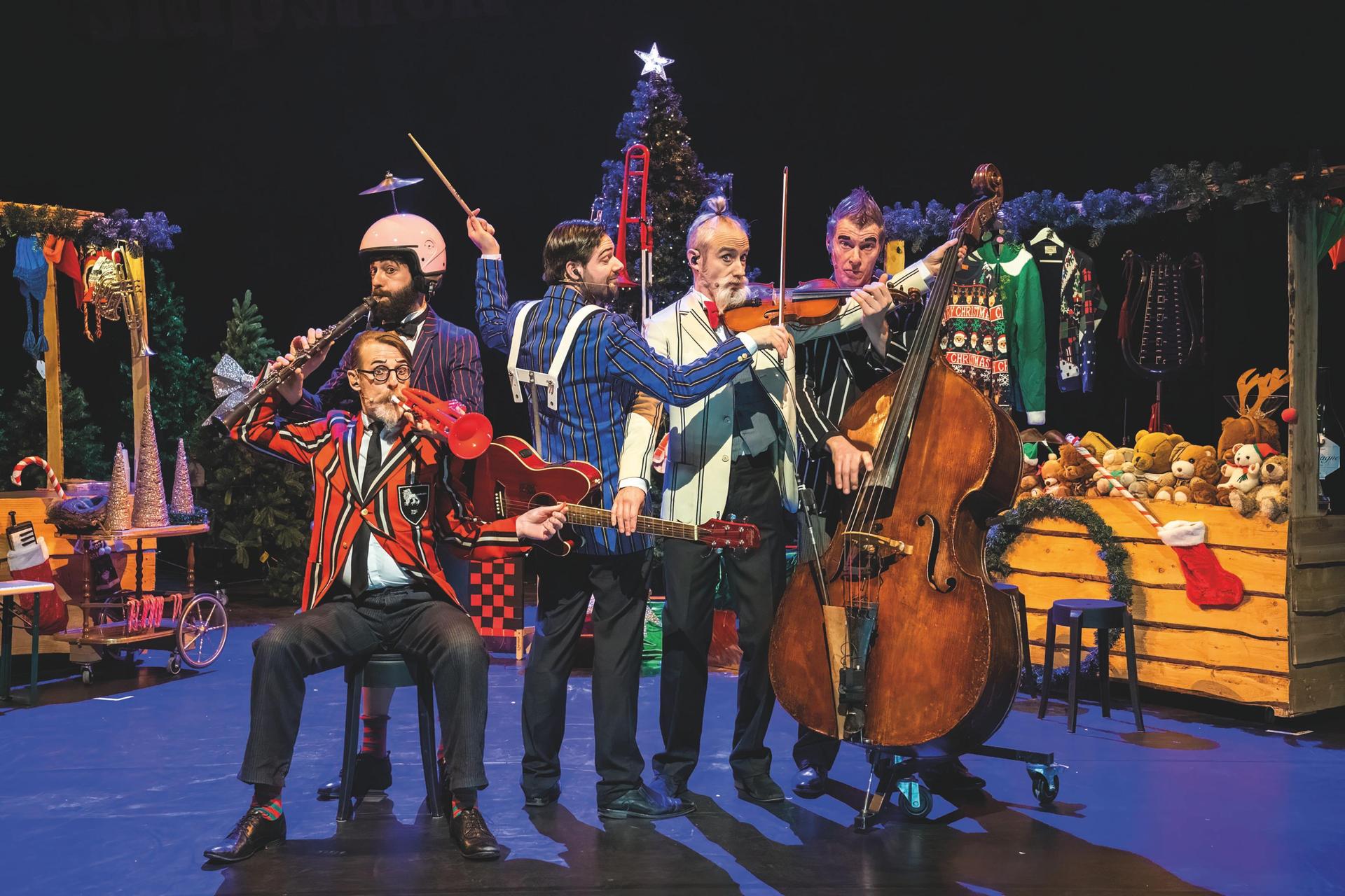 Scenefoto's Slapstick Kerstshow