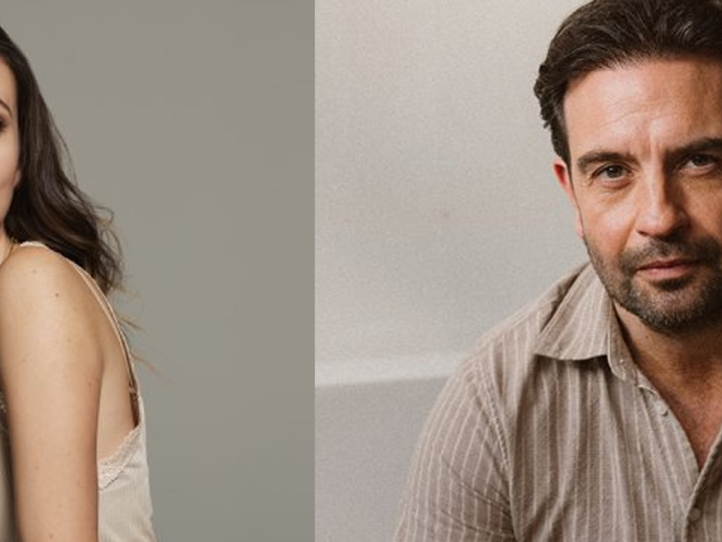 Portretfoto's Jeroen Spitzenberger en Gaite Jansen