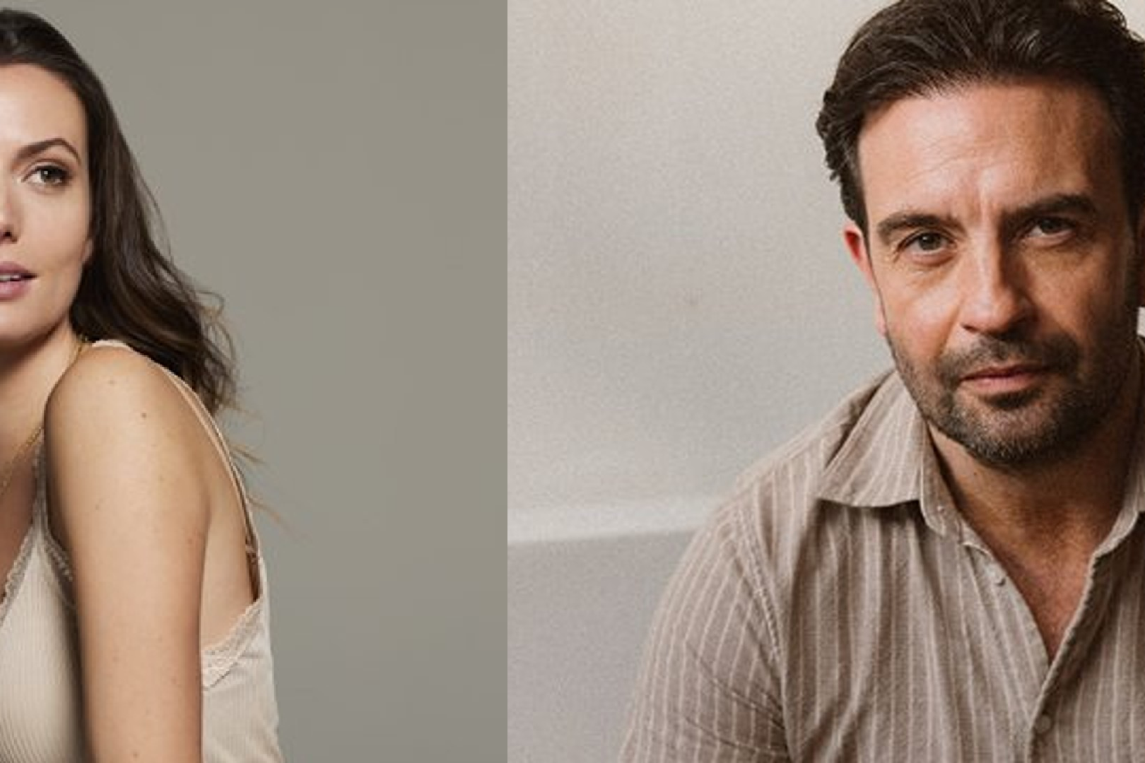 Portretfoto's Jeroen Spitzenberger en Gaite Jansen
